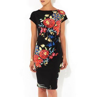 Wallis Floral print jersey dress