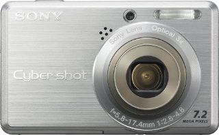 Sony Cyber shot DSCS750 7.2 MP Digital Camera with 3x Optical Zoom  Point And Shoot Digital Cameras  Camera & Photo