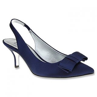 Nina Beatrix  Women's   New Navy Crystal Satin