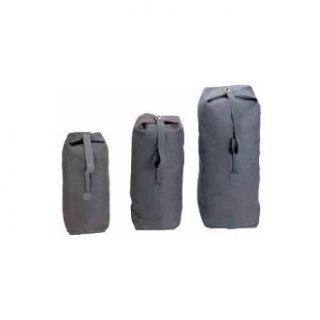 Top Load Canvas Military Style Duffle Bags   Unisex Camo Bag Clothing