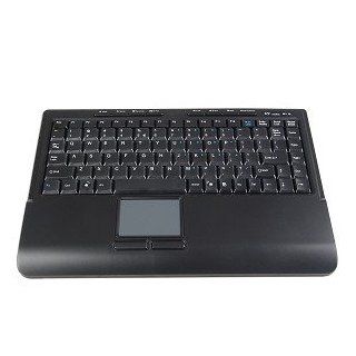 88 Key Wireless Mini Multimedia Keyboard w/Touchpad (Black) Electronics