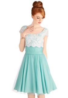 Breathtaking Belle Dress in Mint  Mod Retro Vintage Dresses