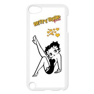 Best known Anime Cartoon Unique Design Betty Boop Snap On IPod Touch 5th Carrying Case, Popular Cartoon Movie Theme Betty Boop Dance High Durable Hard Plastic Cover Shell   Players & Accessories