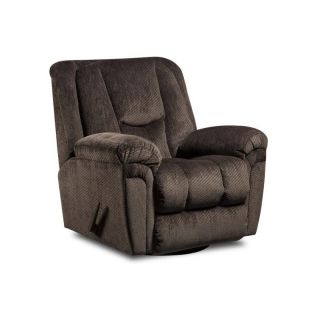 Chelsea Home Hamilton Power Swivel Glider Recliner   Yanny Charcoal   Fabric Recliners