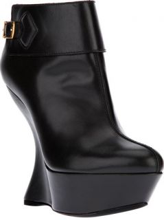 Alexander Mcqueen Armadillo Wedge Ankle Boot