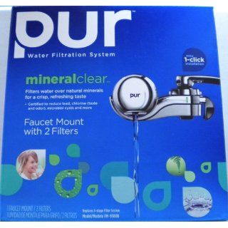 PUR Water Filtration System 1 Faucet mount & 2 Filters Pack
