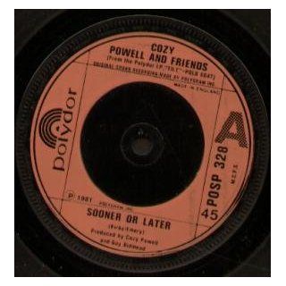Sooner Or Later 7 Inch (7" Vinyl 45) UK Polydor 1981 Music