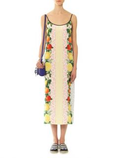 Bistra fruits print dress  Mother Of Pearl