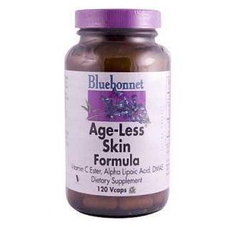 BlueBonnet Age Less Skin Formula by 120 Vegetarian Capsules [Health and Beauty] Health & Personal Care
