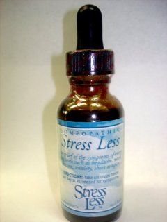 Stress Less  Homeopathic liquid for Stress Reduction and Relaxation Health & Personal Care