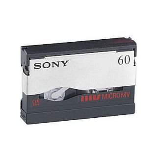 Sony Micro MV Video Cassette With Chip, 60 min (30 x 2)