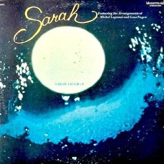 Sarah Vaughn Sarah / Featuring the Arrangements of Michel Legrand and Gene Page (2 Record Set) Tracks The Summer Knows, Bring In The Clowns, Wave, Pieces of Dreams, Do Away With April & 15 More. 1974 Music