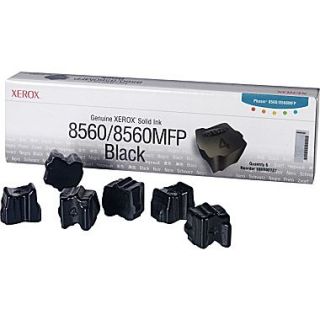 Xerox Phaser 8560/8560MFP Black Solid Ink (108R00727), 6/Pack