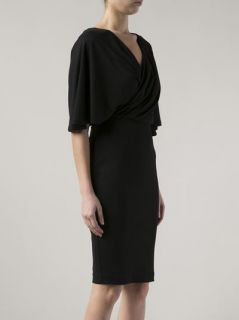 Givenchy Cross Drape Fitted Dress   Stefania Mode