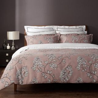 Christy Etched Floral Ox Sq P/C Old Rose