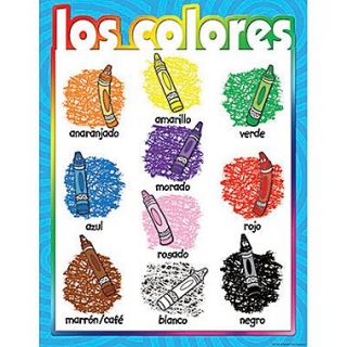 Teacher Created Resources Colors Spanish Chart