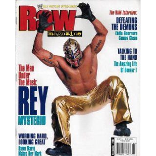 WWE WWF RAW Magazine    December 2002 Issue    The Man Under The mask Rey Mysterio   Looking Hard Looking Great Dawn Marie Makes Her Mark Mike Fazioli Books