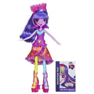 My Little Pony Equestria Girls Twilight Sparkle Doll (Neon Rainbow Rocks) Toys & Games