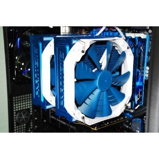 PHANTEKS PH TC14PE_BL 5 x?8mm Dual Heat Pipes Dual 140mm Premium Fans and Quiet CPU Cooler with Patented P.A.T.S Coating Computers & Accessories