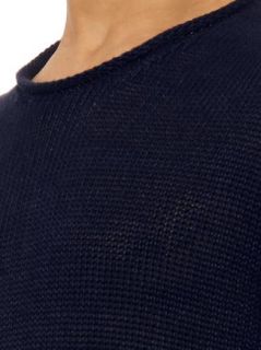 Crew neck navy linen sweater  Polo Ralph Lauren  