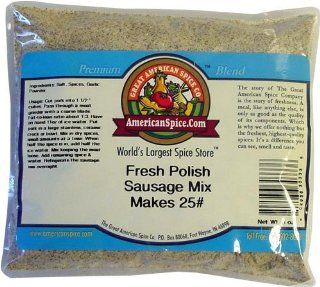 Fresh Polish Sausage Mix, (makes 25 lbs), 8 oz  Grocery & Gourmet Food