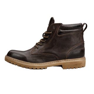 Hey Dude Mens abetone leather casual boots