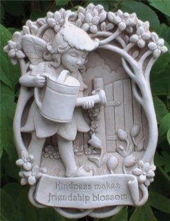 Kindness Makes Friendship Blossom Hand Cast Stone (Natural Stone)  Outdoor Decorative Stones  Patio, Lawn & Garden