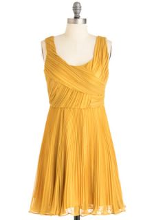 The Gift of Goldenrod Dress  Mod Retro Vintage Dresses