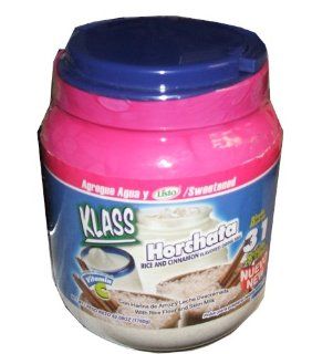 Klass Horchata Rice and Cinnamon Drink Flavored Drink Mix Makes 31 Quarts  Powdered Drink Mixes  Grocery & Gourmet Food