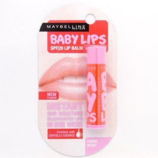 Maybelline New York Baby Lips Moisturizing Lip Balm, Sweet Cherry 4g (0.15 Ounce)  Lip Balms And Moisturizers  Beauty