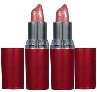 Maybelline Moisture Extreme Lipstick #G80 SWEET GINGER (Qty, of 2 Tubes)DISCONTINUED/LIMITED  Beauty