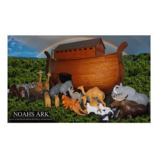 Large Noahs Ark Picture Poster