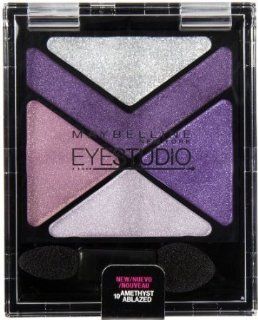Maybelline New York Eye Studio Color Explosion Luminizing Eyeshadow, Amethyst Ablazed 10, 0.09 Ounce  Eye Shadows  Beauty