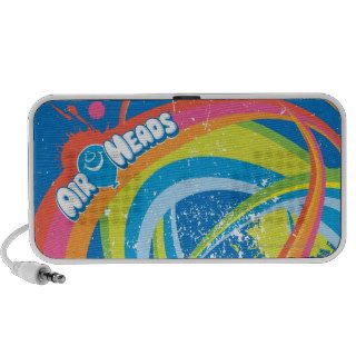 Airheads Colorful Strokes and Waves Laptop Speakers