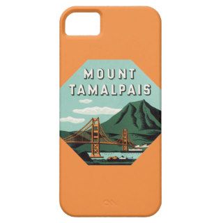 Vintage Travel, Mount Tam, Tamalpais Mountain iPhone 5 Cases