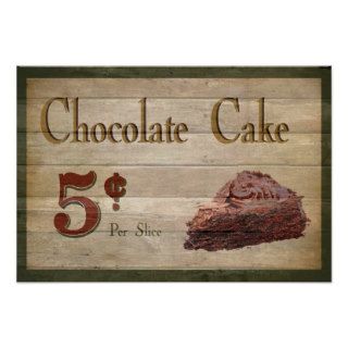 Chocolate Cake  Poster