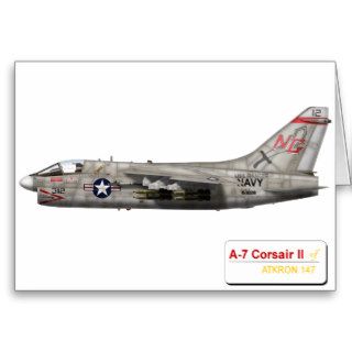 A 7 Corsair II VA 147 Argonauts Cards