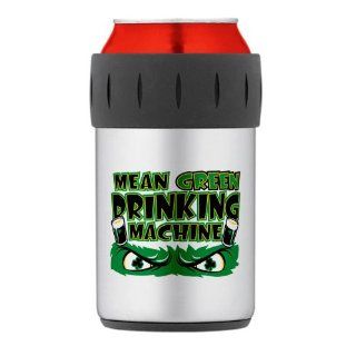Thermos Can Drink Cooler Drinking Humor Mean Green Drinking Machine Irish Shamrock Beer  Cold Beverage Koozies  