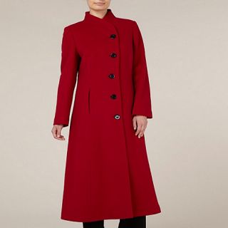 Windsmoor Long Fit and Flare Red Coat