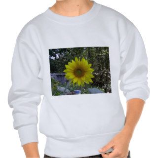 Sunflower, Old Orchard Beach, Maine Pull Over Sweatshirt