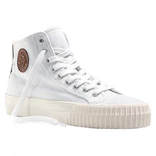 PF Flyers Center Hi Twill  Women's   White Floral Lining