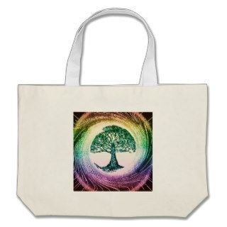 Rainbow Tree of Life by Amelia Carrie Bags