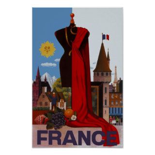 France ~ Vintage European Travel Advertising Art Posters