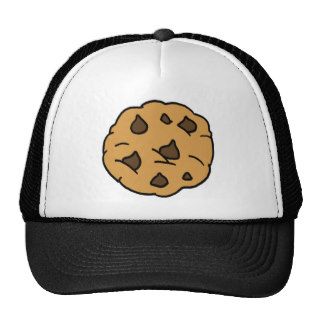 Cartoon Clipart HUGE Chocolate Chip Cookie Dessert Hat
