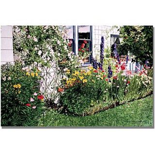 Trademark Global David Lloyd Glover The Tangled Garden Canvas Art, 30 x 47  Make More Happen at