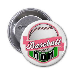 Baseball Mom Pins