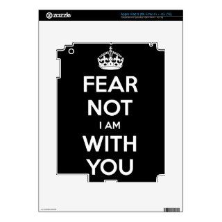 Fear Not I Am With You Decal For iPad 3