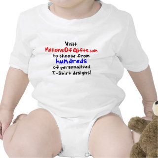 Custom Infant Creeper T Shirt