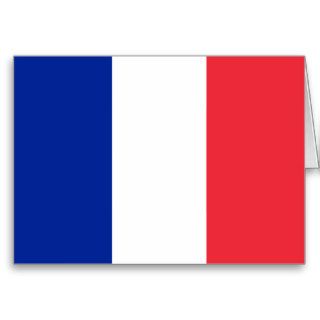 France Flag Card