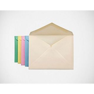 Gummed Pastel Invitation Envelopes, 50/Box  Make More Happen at